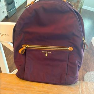 Michael Kors backpack canvas